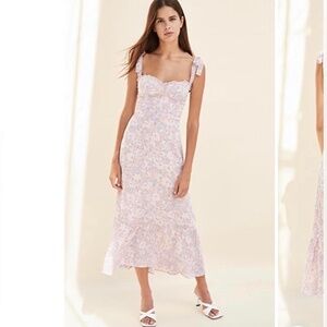 Reformation Nikita dress size 4 LIKE NEW midi Irene